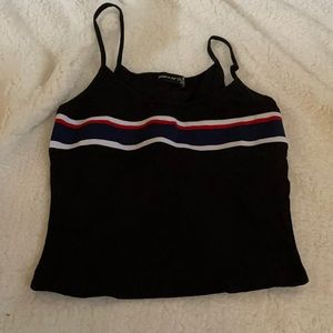 Striped Crop Top